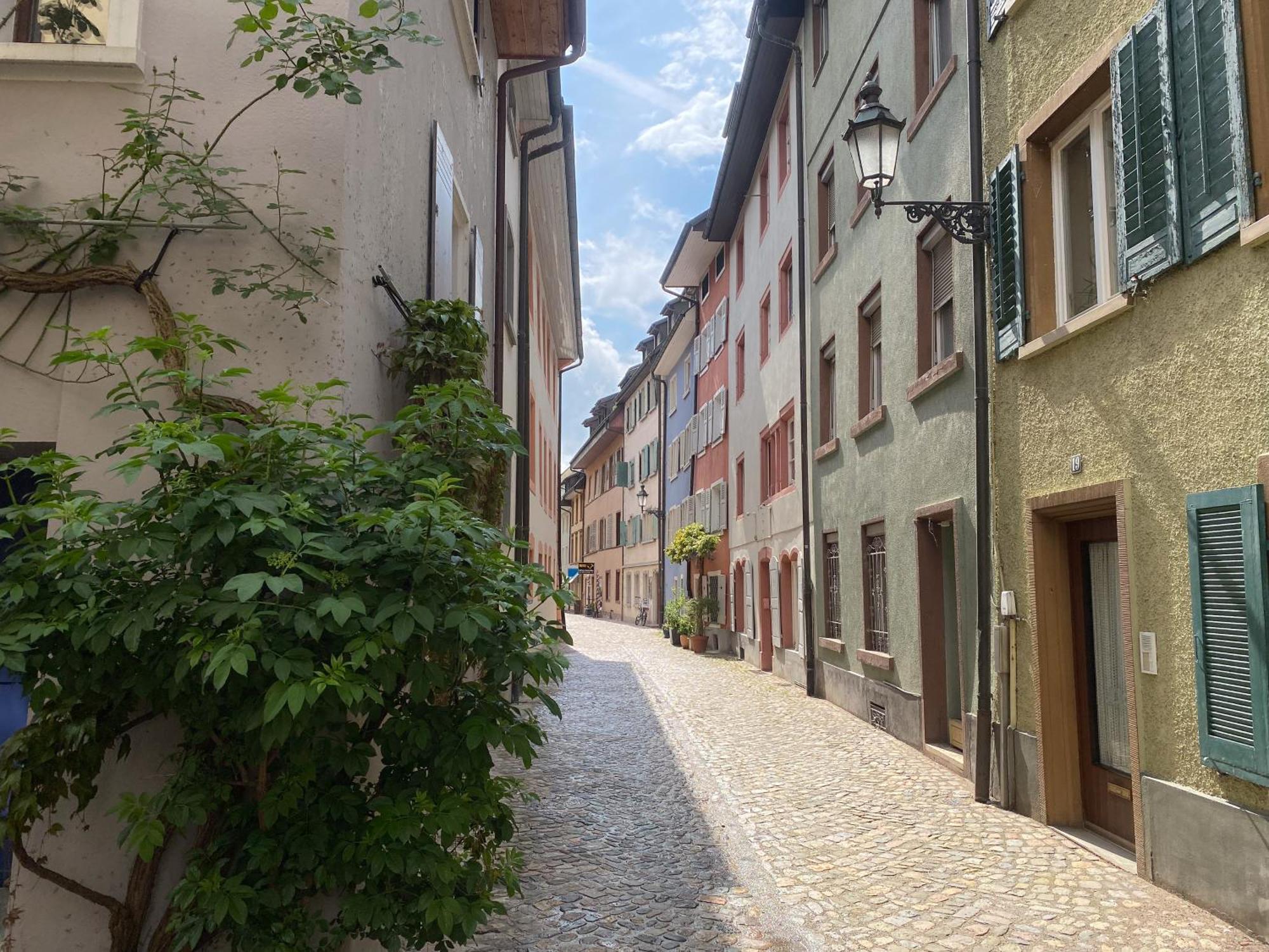 Neu Deluxe Suite Muensterblick, Maisonette, Kingsize Bett, Kueche, Netflix, Aussicht, E-Kamin Bad Säckingen Exterior foto